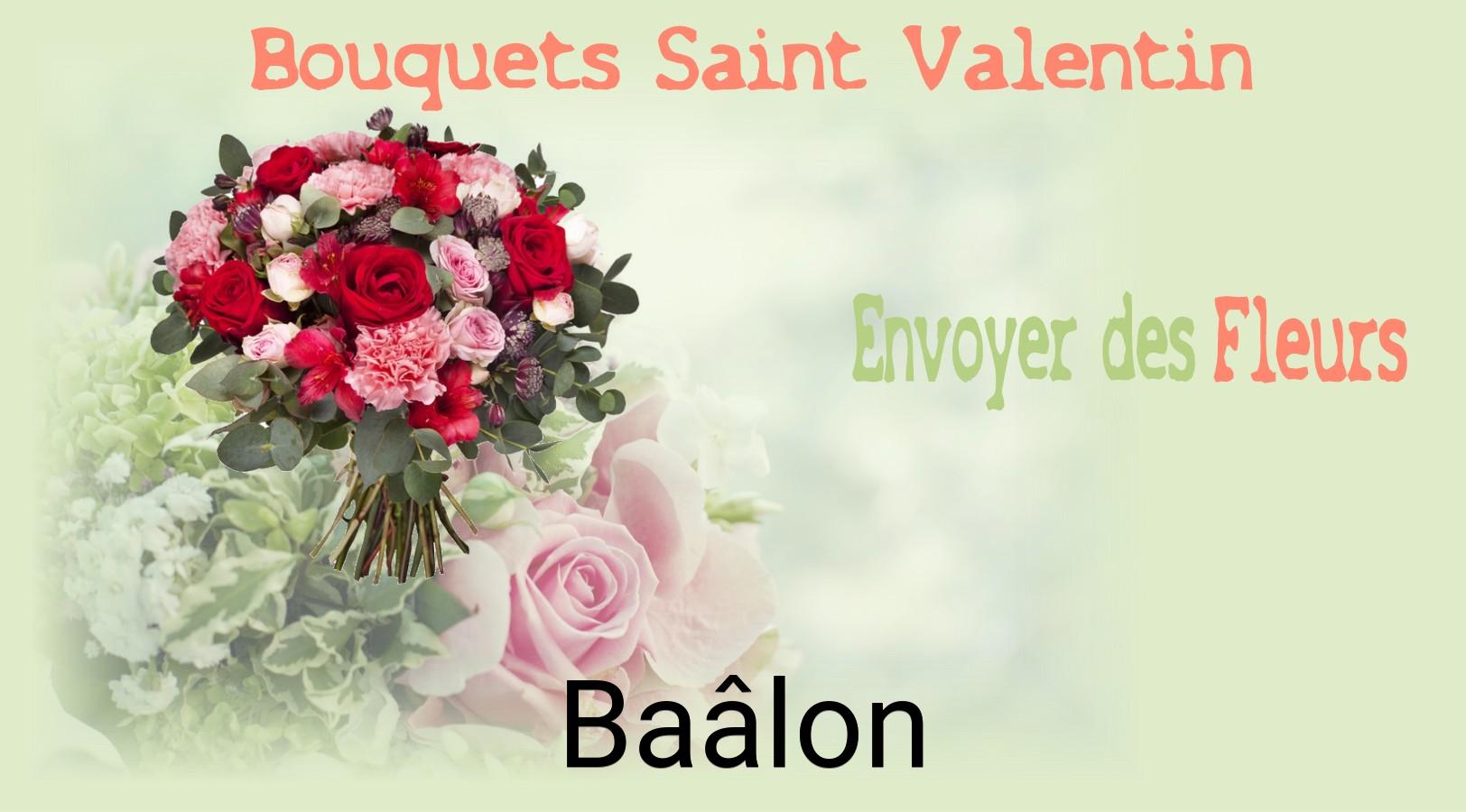 Roses de Saint-Valentin livrées à Baâlon